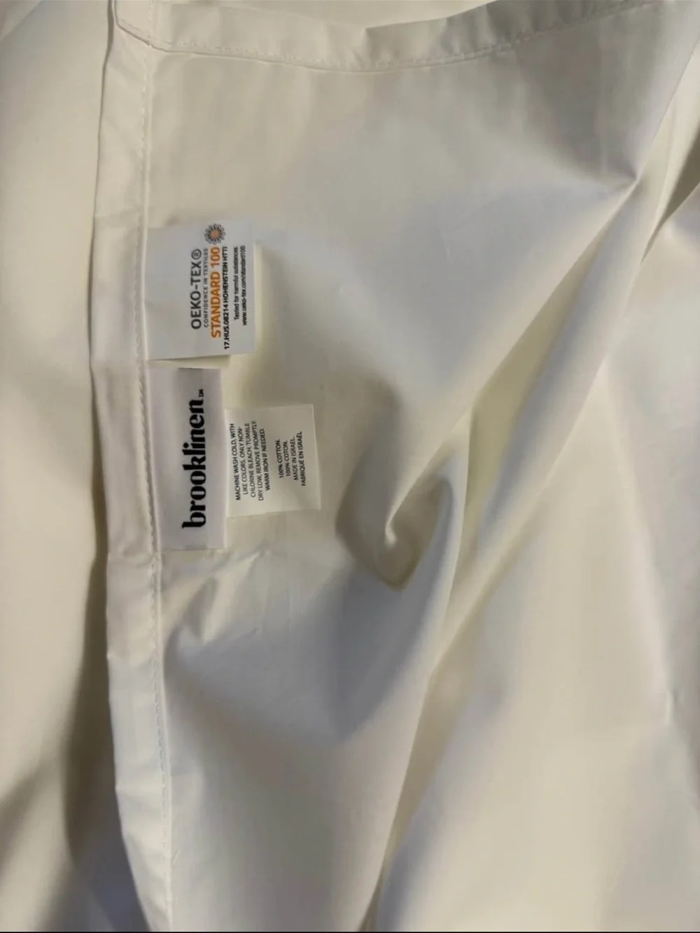 NWOT Brooklinen Cooling Cotton Percale Core Sheet Set - Queen